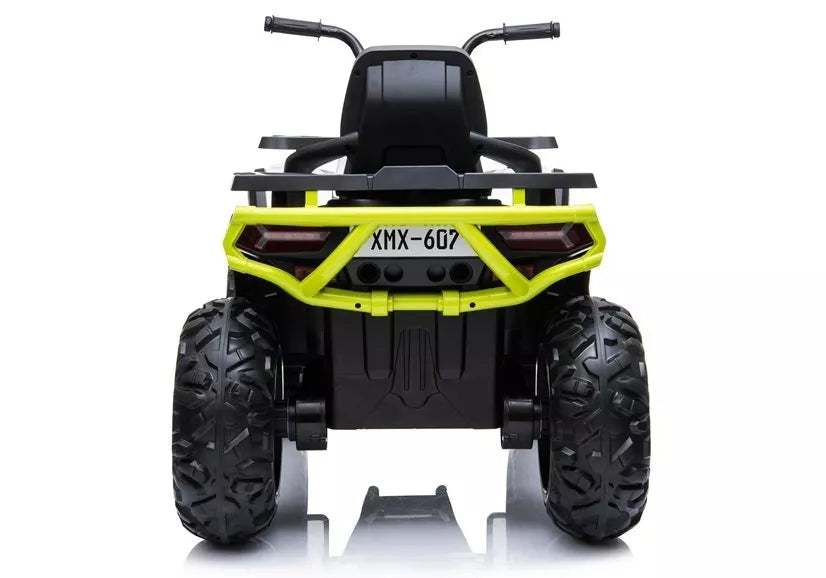 Vaikiškas keturratis Quad, 12 V, 4x45W, su EVA ratais, baltas
