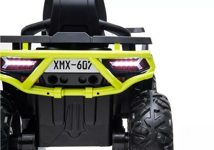 Vaikiškas keturratis Quad, 12 V, 4x45W, su EVA ratais, baltas
