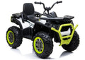 Vaikiškas keturratis Quad, 12 V, 4x45W, su EVA ratais, baltas