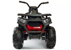 Vaikiškas keturratis Quad, 12 V, 4x45W, su nuotolinio valdymo pultu, raudonas
