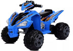 Vaikiškas keturratis Quad, 12V, 2x45W, su nuotolinio valdymo pultu, mėlynas