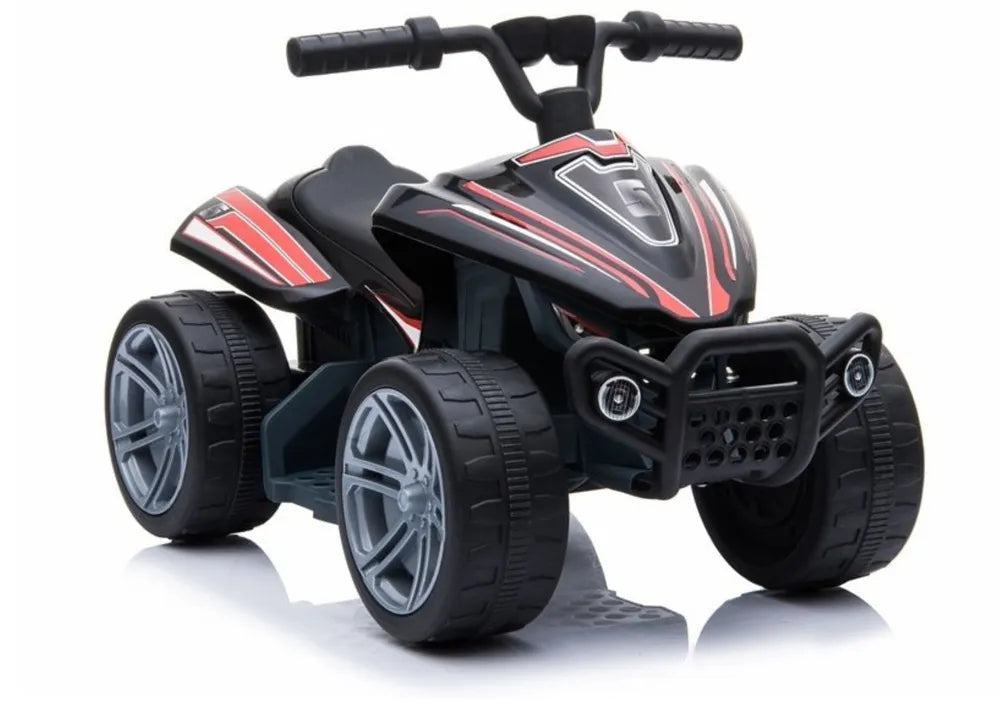 Vaikiškas keturratis Quad, 6 V, juodas