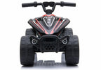 Vaikiškas keturratis Quad, 6 V, juodas