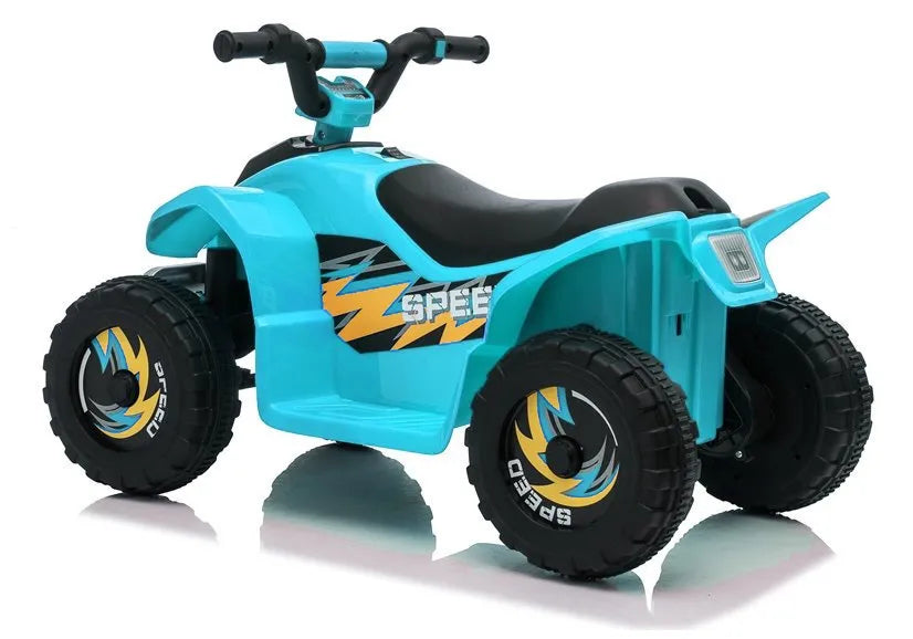 Vaikiškas keturratis Quad, 6 V, mėlynas