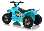 Vaikiškas keturratis Quad, 6 V, mėlynas