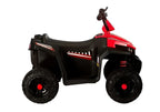 Vaikiškas keturratis Quad, 6V, 35 kg apkrova, raudonas