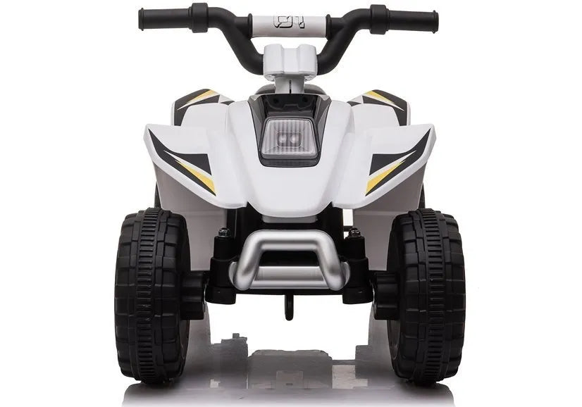 Vaikiškas keturratis Quad, 6V, 35W, baltas