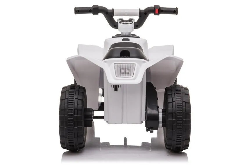 Vaikiškas keturratis Quad, 6V, 35W, baltas