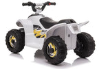 Vaikiškas keturratis Quad, 6V, 35W, baltas