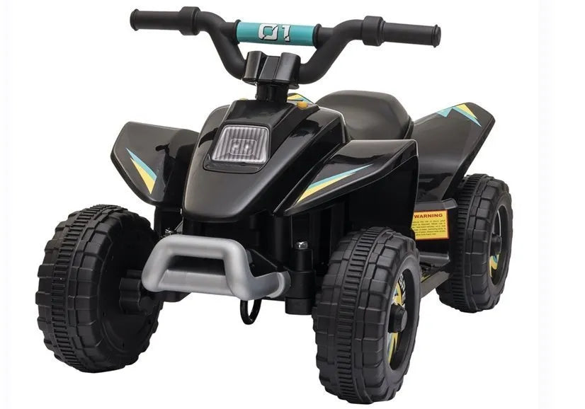 Vaikiškas keturratis Quad, 6V, 35W, juodas