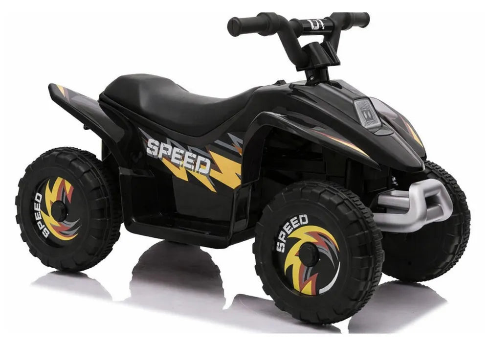 Vaikiškas keturratis Quad, 6V, 35W, juodas