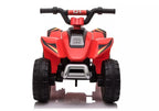 Vaikiškas keturratis Quad, 6V, nuo 3 metų, raudonas