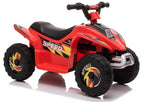 Vaikiškas keturratis Quad, 6V, nuo 3 metų, raudonas