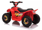 Vaikiškas keturratis Quad, 6V, nuo 3 metų, raudonas