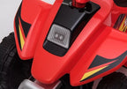 Vaikiškas keturratis Quad, 6V, nuo 3 metų, raudonas