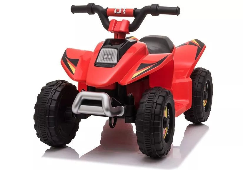 Vaikiškas keturratis Quad, 6V, nuo 3 metų, raudonas