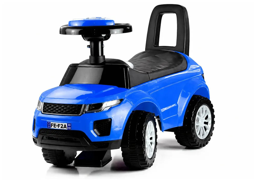 Vaikiškas paspiriamas automobilis, 65 × 35 × 30 cm, mėlynas