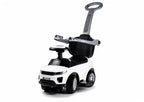 Vaikiškas paspiriamas automobilis Leantoys Range Rover Evoque, 12 m+, 65x33x40 cm, baltas