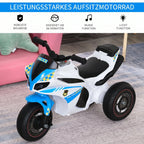 Infografika su motociklo funkcijomis: muzika, šviesos, tvirta konstrukcija