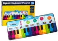 Vaikiškas pianino kilimėlis Zippy Mat, 24 klavišai, 120 × 46 cm, spalvotas