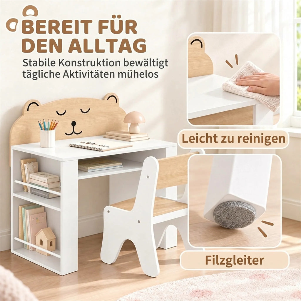 Rankos valymo ir kėdės kojų slankiklių artimi planai
