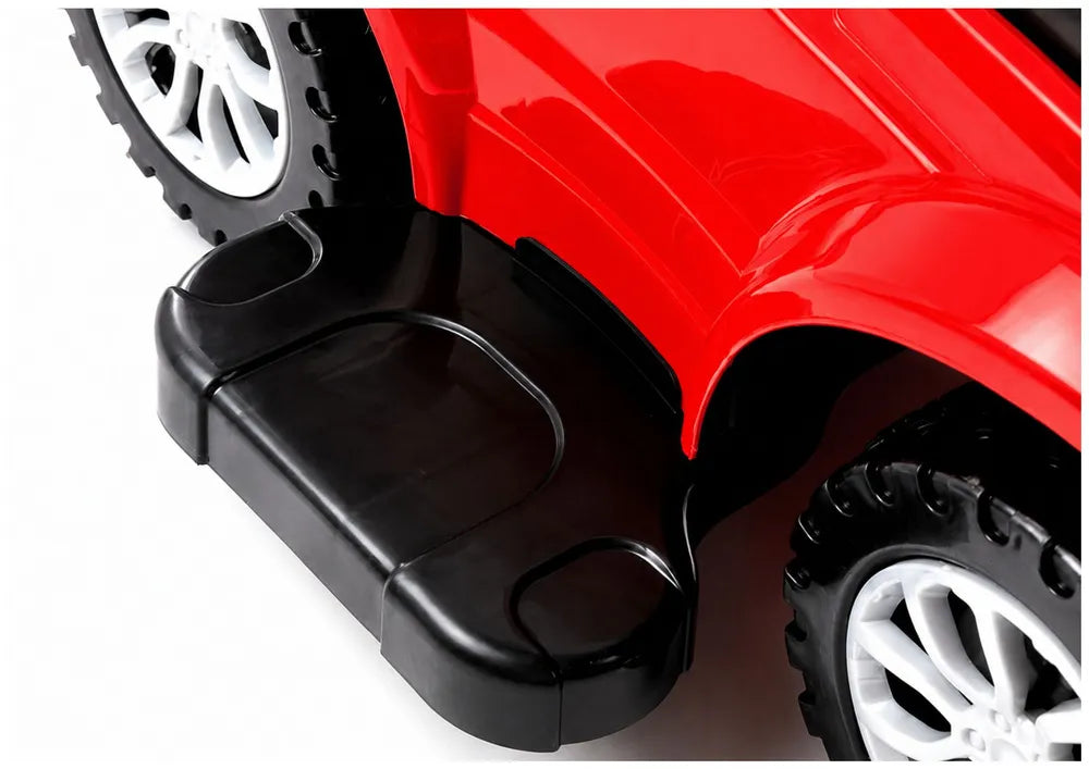 Vaikiškas stumiamas automobilis, 12 mėn. +, raudonas
