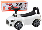 Vaikiškas stumiamas automobilis STARLIGHT SHADOW, 64 × 28 × 20 cm, baltas