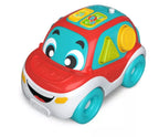 Vaikiškas traukiamas automobilis-rūšiuoklė su garsais ir formelėmis, 32 cm