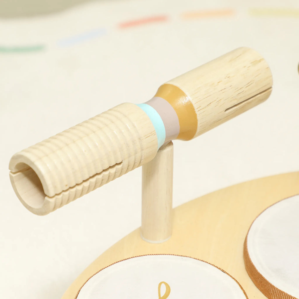 Vaikiškų muzikos instrumentų rinkinys 4-in-1 Montessori medinis