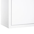 Vaistinėlė KleanKin su užraktu, 40 x 18 x 60 cm, balta