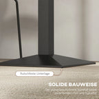 Valgomojo stalas, kvadratinis, 2 asmenims, 70 × 70 × 75 cm, tamsiai rudas