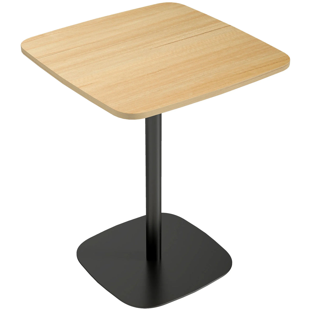 Valgomojo stalas kvadratinis 60 cm rudas