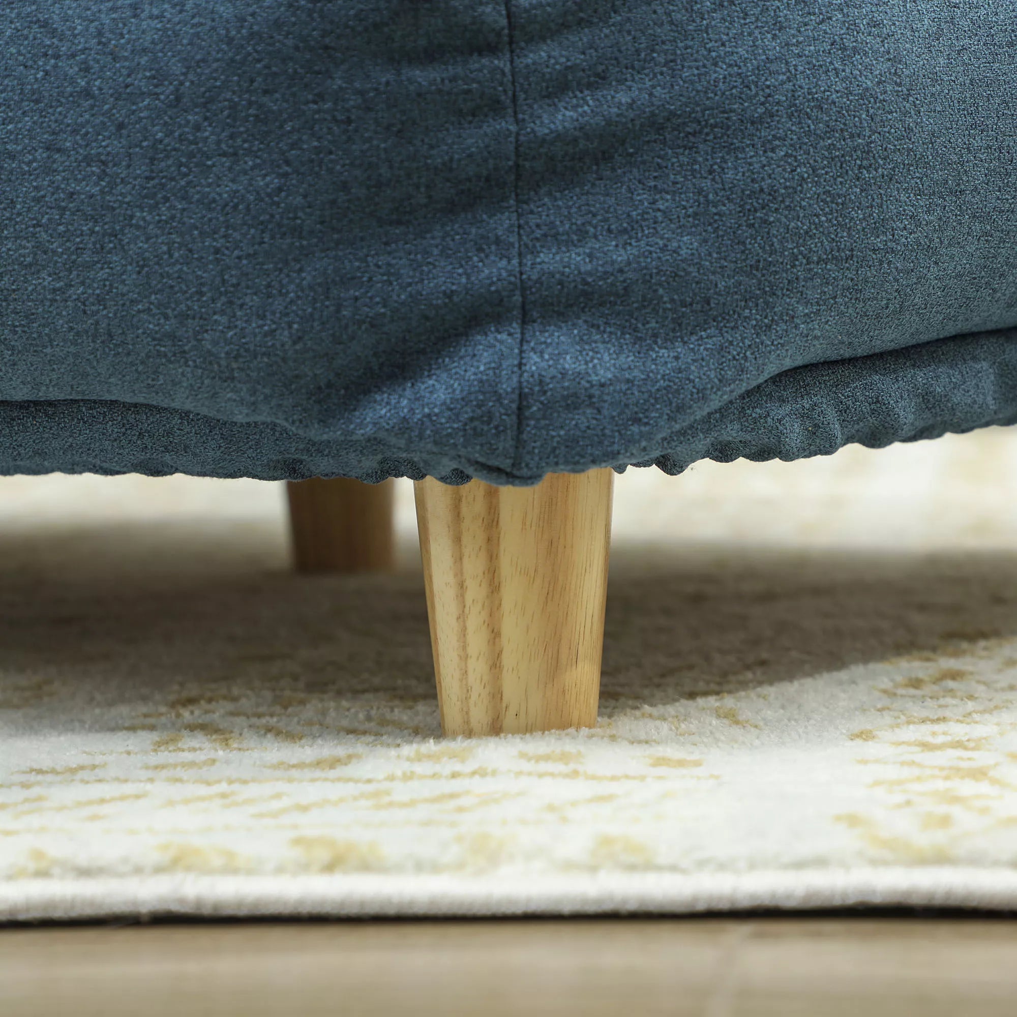 Šunų sofa, naminių gyvūnų sofa, naminių gyvūnų lovelė, nuimamas ir skalbiamas apmušalas, natūralus + tamsiai mėlynas