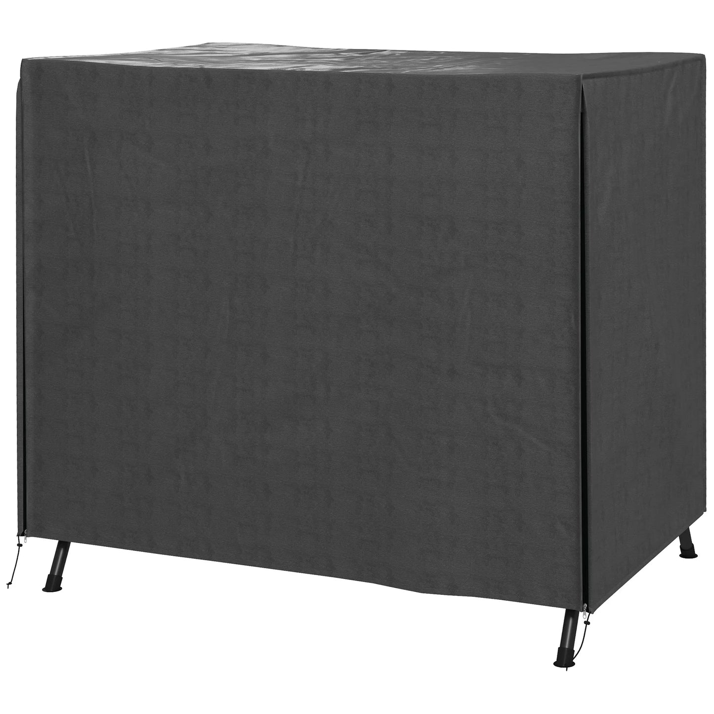 Sodo supynių uždangalas, apsauginis "holivudinių" supynių gaubtas, atsparus vandeniui, 177 x 114 x 152 cm, Pilkas