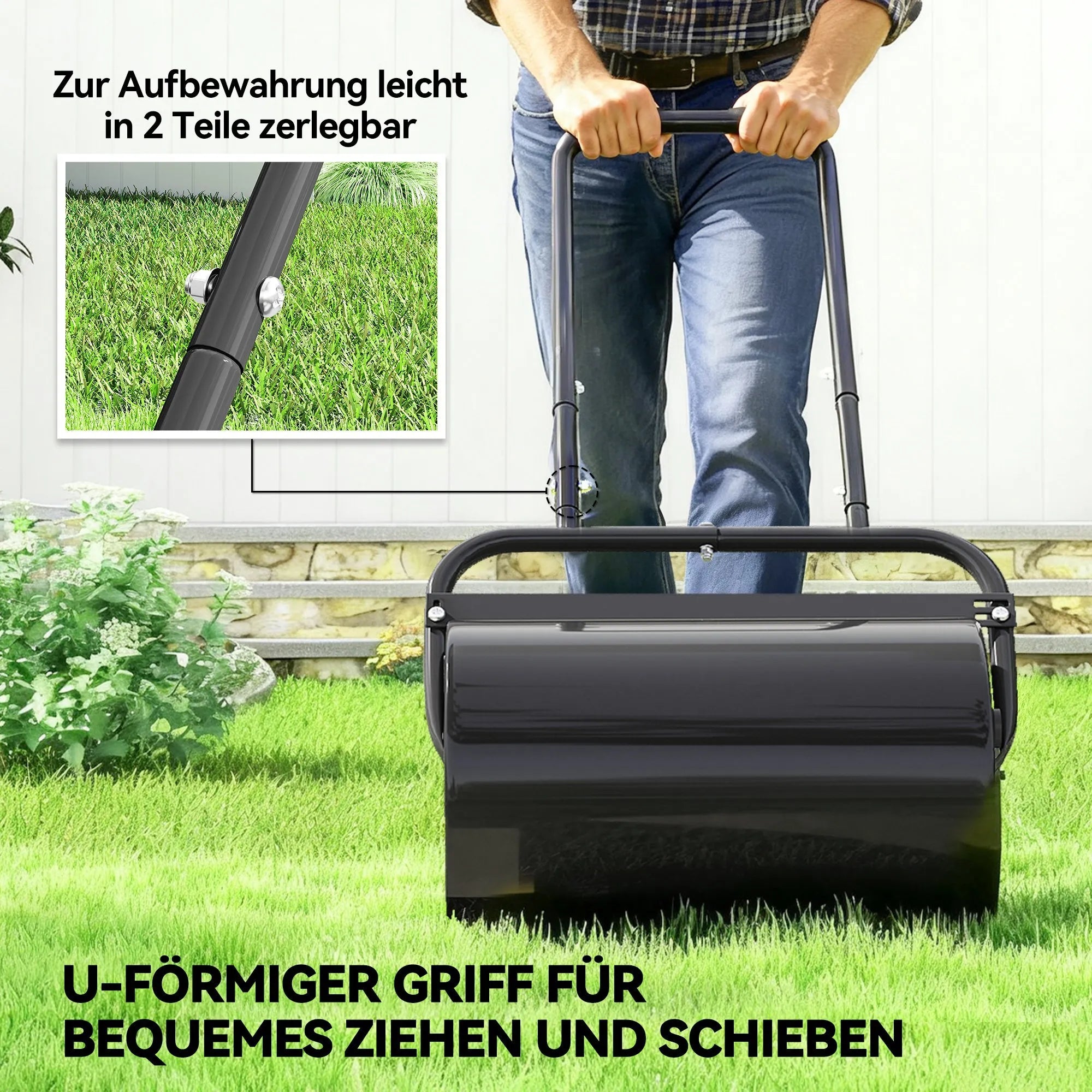 Vejos volas DURHAND, 38 l talpos, juodas