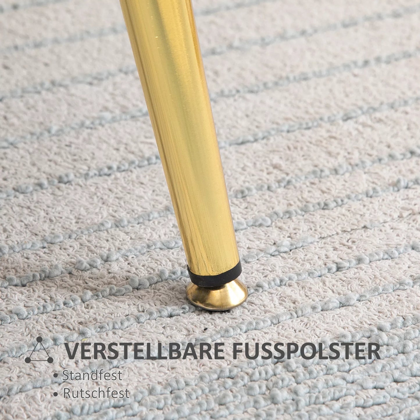 HOMCOM Laisvalaikio fotelis, Vintažinis fotelis su aksomo išvaizda, Metalinis rėmas, 76 x 67 x 74 cm, Geltonas