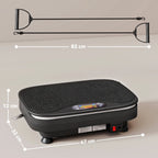 Vibracinė platforma iki 120 kg, juoda