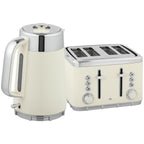 Virdulio ir skrudintuvo rinkinys 1,7 l, 2200 W, kreminės spalvos