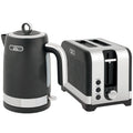 Virdulio ir skrudintuvo rinkinys, 1,7 l, 2200 W, su termostatu, 2 riekėms, juodas