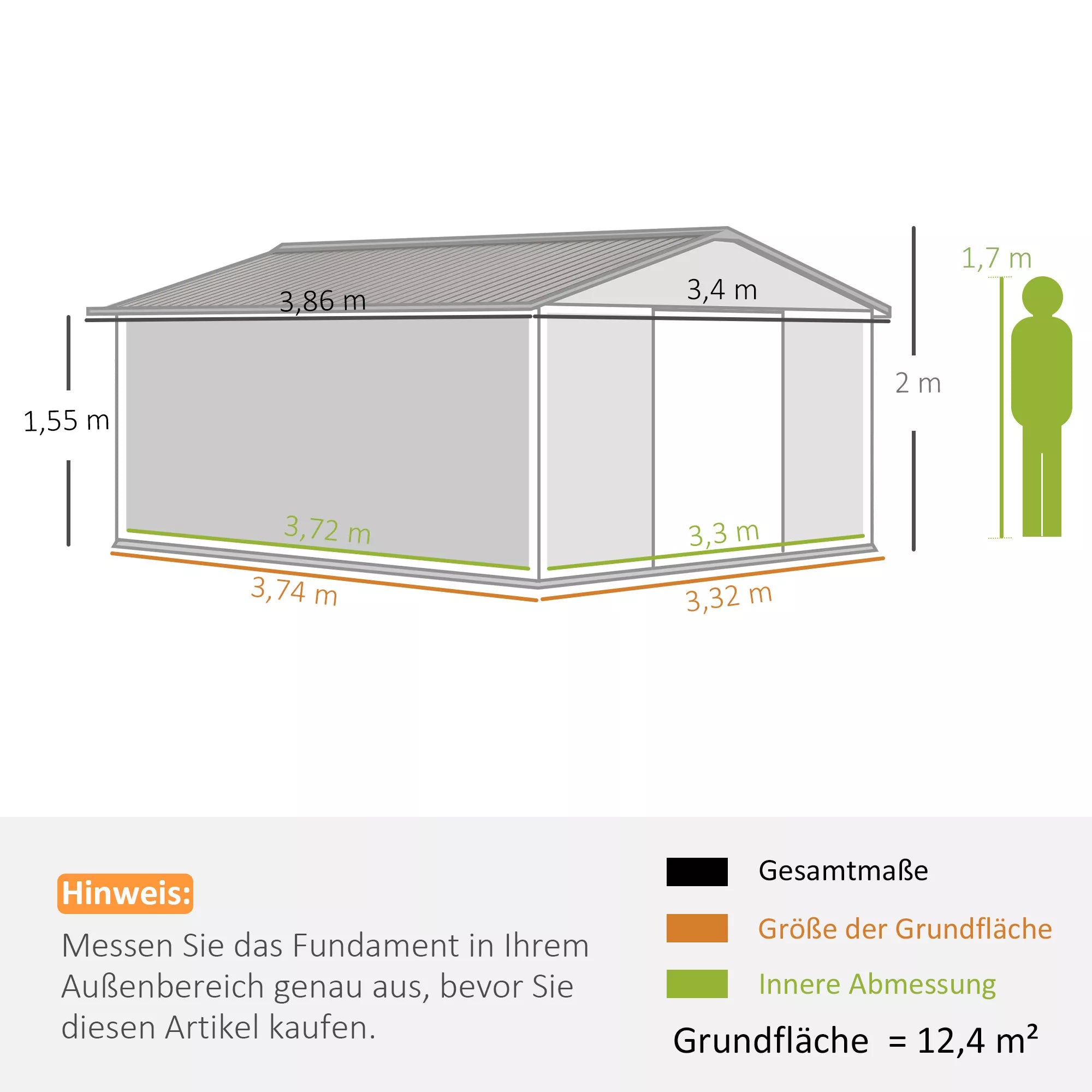 Įrankių sandėlis, atsparus atmosferos poveikiui sodo namelis sodo įrankiams, su ventiliacijos langais, stumdomomis durimis, plieninis, rudas