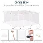 Schema su DIY aptvaro komplekto turiniu