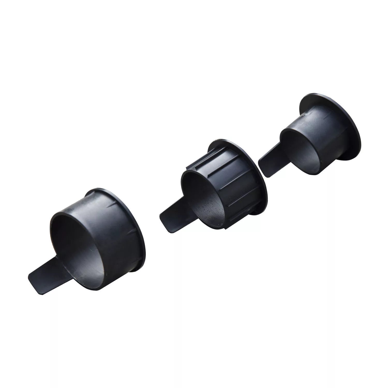 Skėčių stovas, skėčių stovas, 3 adapteriai, reguliuojamas, cementas, 25 kg, juodas