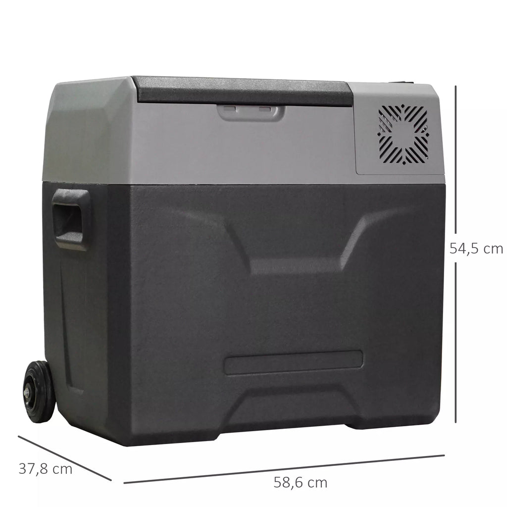 Automobilinis šaldytuvas, 50 l, iki -20°C, pilkas