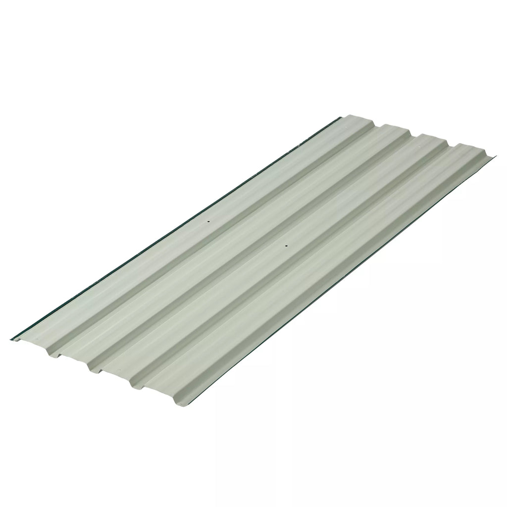 12 vnt. trapecijos formos lakštai 129x45cm 7m² Cinkuoti stogo lakštai 0,25 mm Atsparūs oro sąlygoms profiliuoti lakštai žali