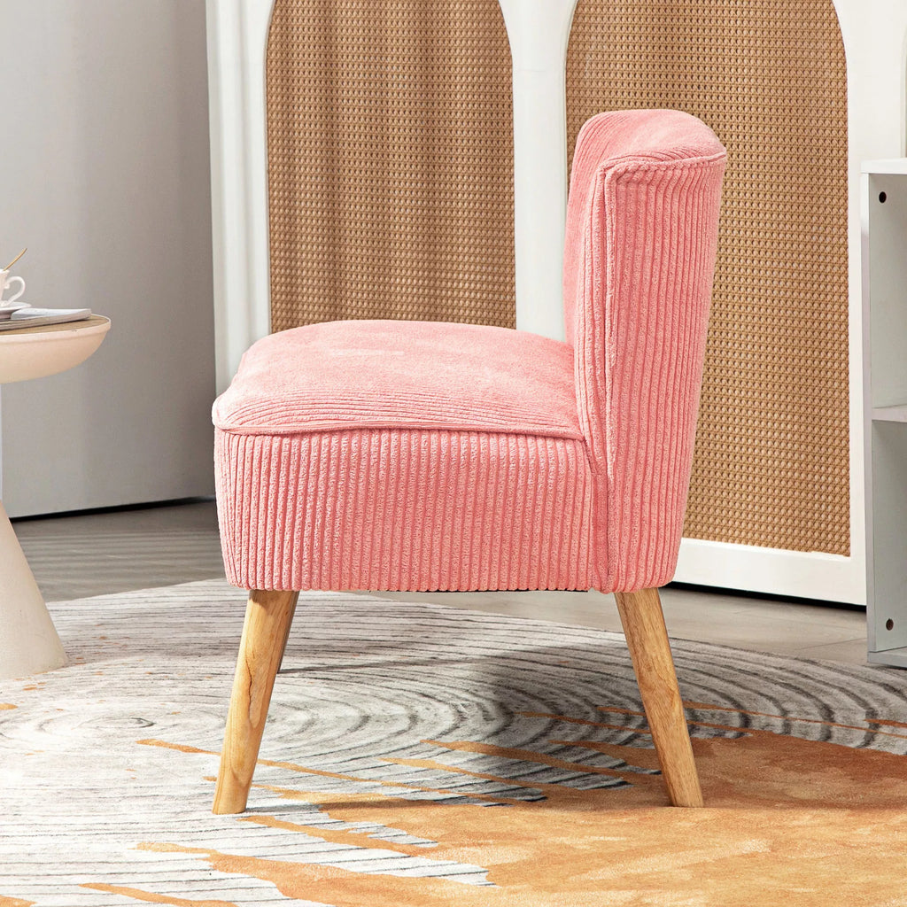 Dvivietė sofa, 117 x 56,5 x 77 cm, rožinė
