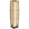 Saulės stovas Rattan saulės lempos su šviesos jutikliu Automatinis LED saulės šviestuvas boho stiliaus IP44