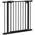 Apsauginiai varteliai šunims, barjeras augintiniams, metalas, plastikas, 74-80 cm, juodi