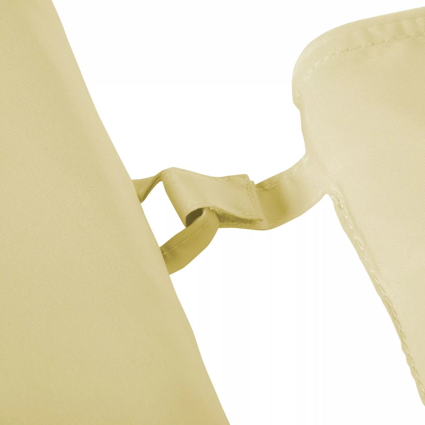 Čiužinys/pagalvėlė sodo gultui su nuimama pagalvėle, kreminės baltos spalvos užvalkalas, 198 x 53 x 5 cm (tik pagalvėlė)