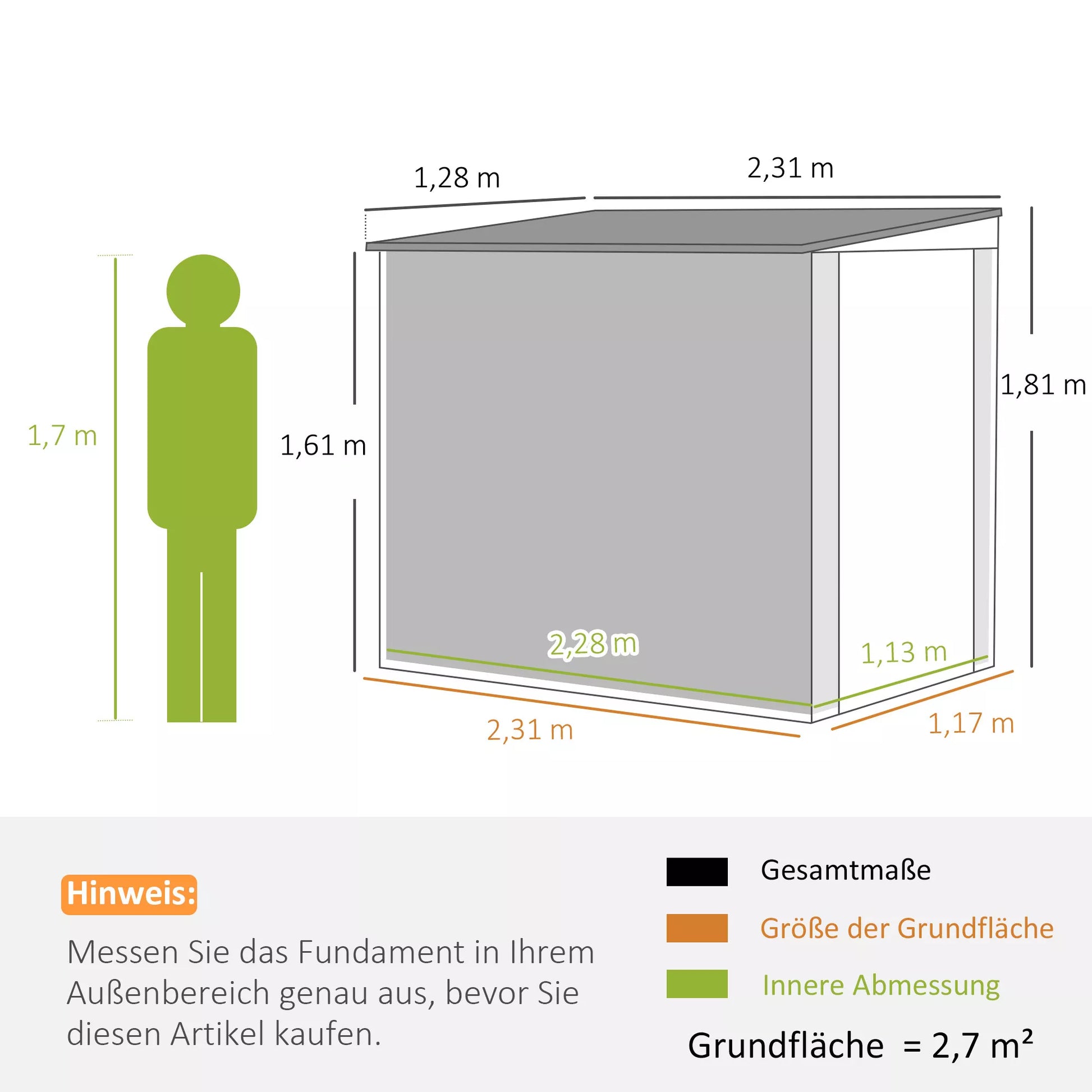 Lauko sandėliukas įrankiams ir sodui, su langais, vėdinimo angomis, užrakinamas, plieninis, tamsiai pilkos spalvos