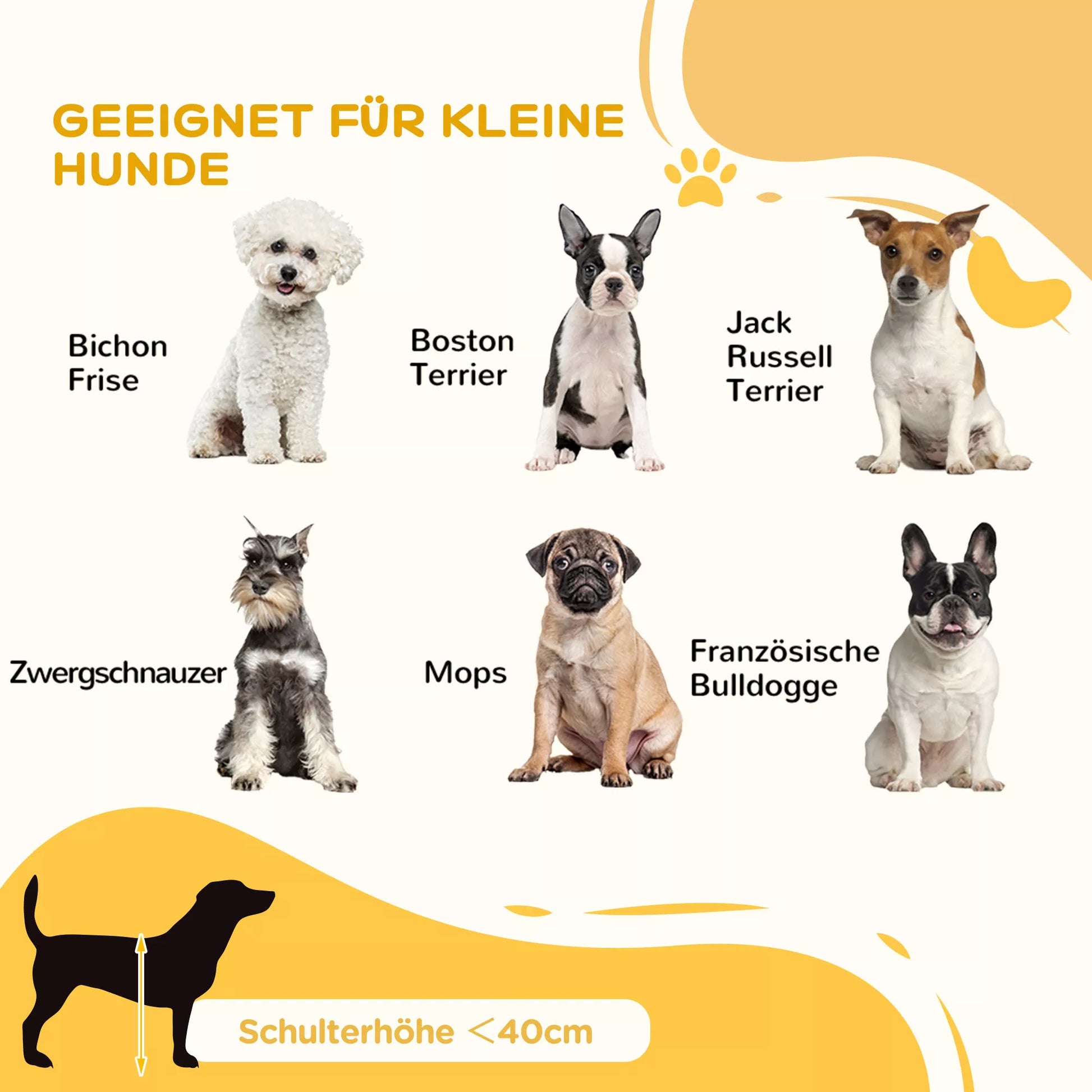 Šunų užtvara, neslidži, laisvai stovinti, ištempiama, medinis rėmas, 71–190 x 38,5 x 56 cm, balta